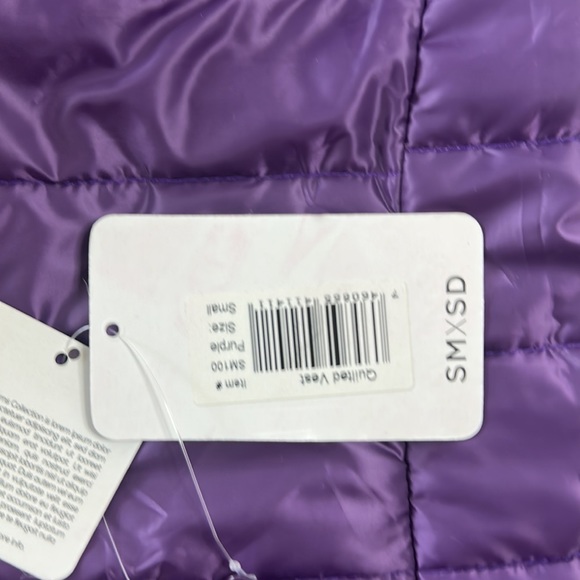 Equestrian women’s SZ S padded quilted vest by So Dancer The Sara Mearns Coll - Picture 8 of 9